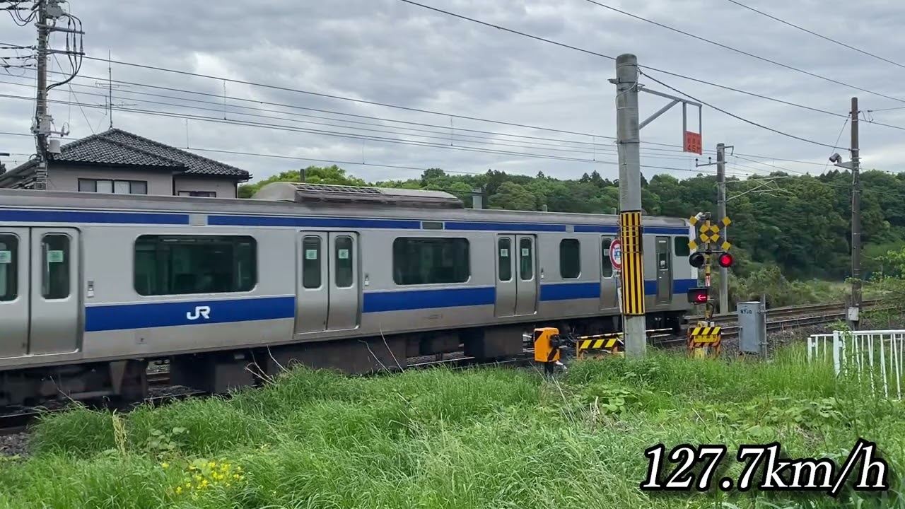 【圧巻！130km/hの普通列車】常磐線 E531系 本気の高速通過集【速度付き】