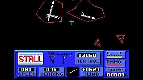 Flight Simulator (MSX, 1Mb ROM, 1988 subLOGIC)