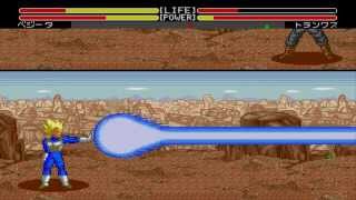 Dragon Ball Z - Sega Genesis - Modo Historia - Vegeta - Gameplay