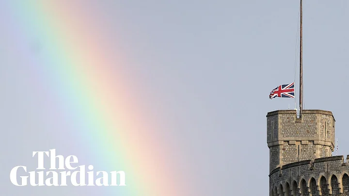 Flag lowered to half-mast at Windsor Castle after ...