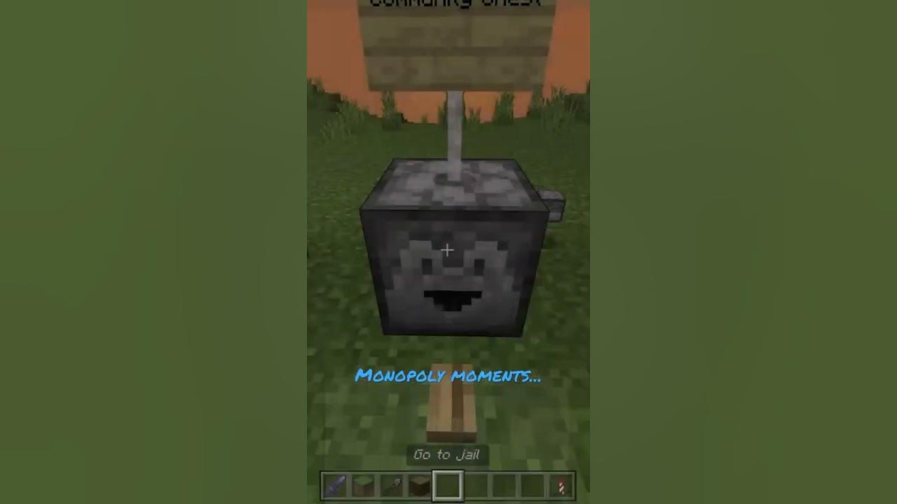 Playing Monopoly in Minecraft
