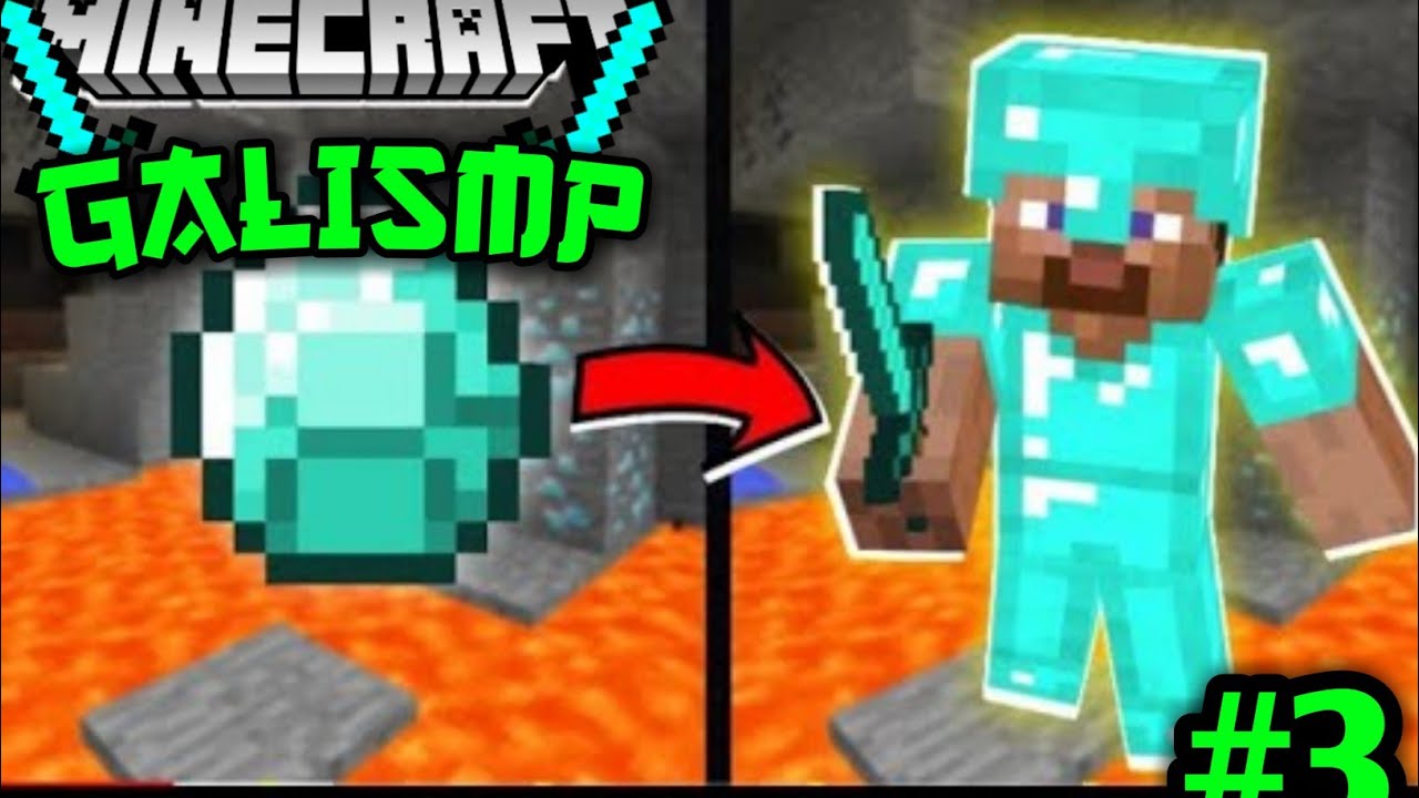 Minecraft Making Diamond Armour in Gali SMP - YouTube