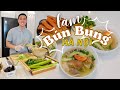 VÀO BẾP LÀM BÚN BUNG HÀ NỘI NƯỚC TRONG VEO NGỌT THANH