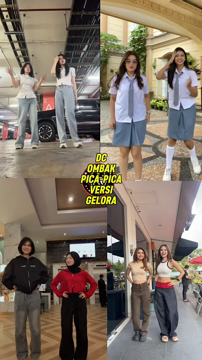 Trend DC Ombak Pica Pica Versi Berdiri 2025! Gerakannya Bikin Joget Gelora 🤯  #shorts #dancetiktok