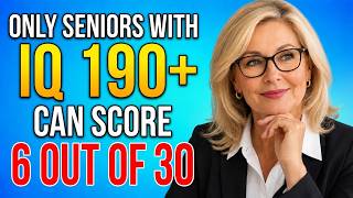 ONLY SENIORS WITH IQ 190+ CAN SCORE 6 OUT OF 30 | Daily Brain Workout | GENERAL KNOWLEDGE screenshot 1