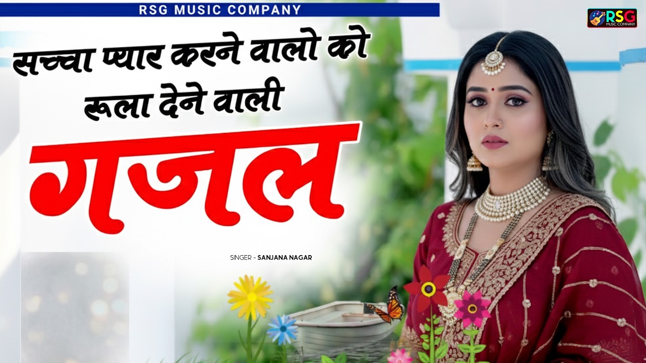 नई दर्द भरी गजल !!💝 दिल तोड़ गया क्यों परदेशी ~Dil Tod Gya Kyo Pardeshi 💝~Sanjana Nagar Gajal 2023