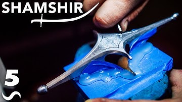 MAKING A SHAMSHIR SCIMITAR!!! Part 5