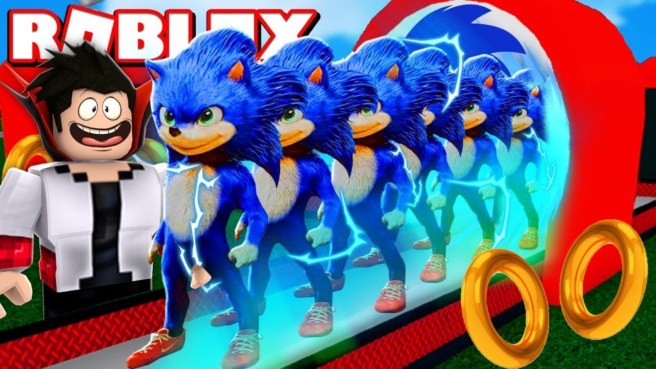 FÁBRICA DO SONIC NO ROBLOX!! 