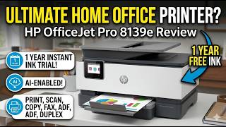 HP OfficeJet Pro 8139e Review: The Best AI-Enabled Home Office Printer?