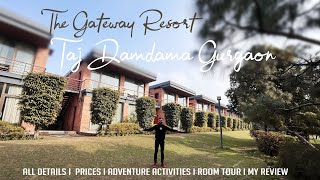 Taj Gateway Resort Damdama Gurgaon Full Review|Prices| Adventure Activities| Must Visit in delhi NCR screenshot 2