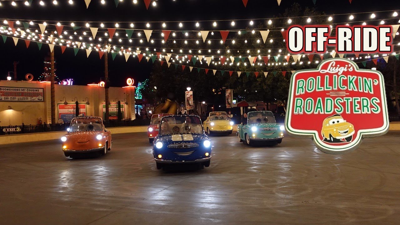 Luigi's Joy to the Whirl Off-Ride, Disney California Adventure ...