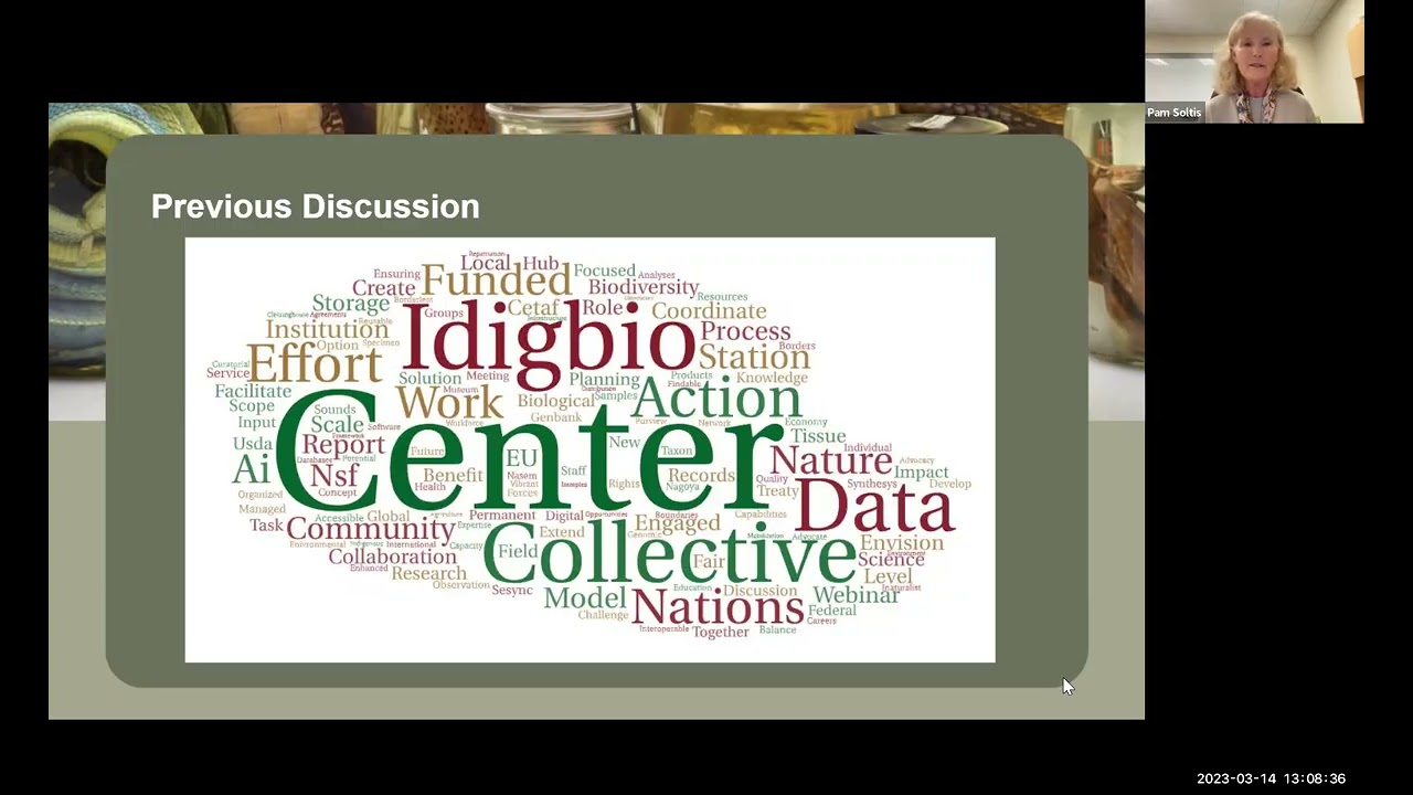 Webinar 2: Envisioning a Biological Collections Action Center Webinar Series