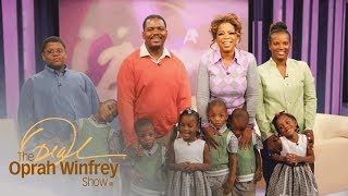 Oprah Meets America's First Surviving African-American Sextuplets | The Oprah Winfrey Show | OWN