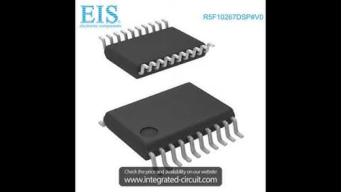 Sell R5F10267DSP#V0 of Renesas Electronics America