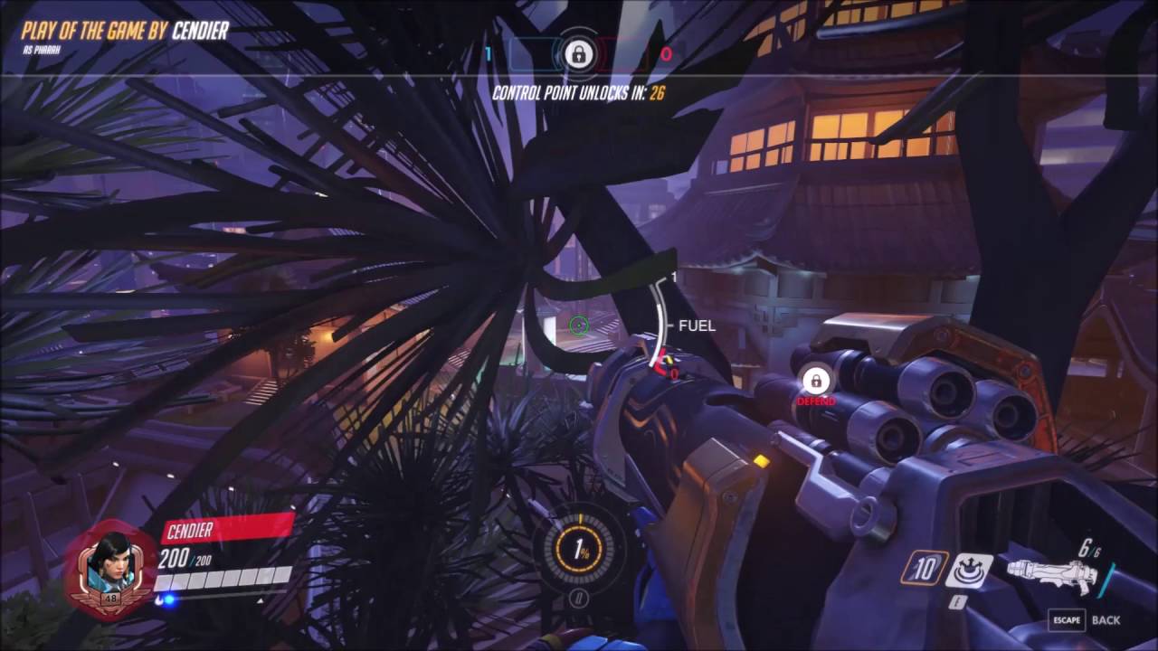 Pharah Quintuple with Concussive Blast