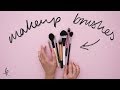 THE ONLY MAKEUP BRUSHES YOU NEED | Lily Pebbles