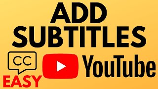 How to Add Subtitles to YouTube Videos - Automatic Subtitles \& Translation