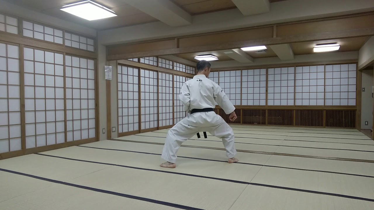 セイパイの型 沖縄空手道剛柔流 琉翔会 - YouTube
