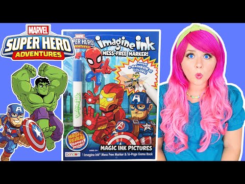 Coloring Marvel Super