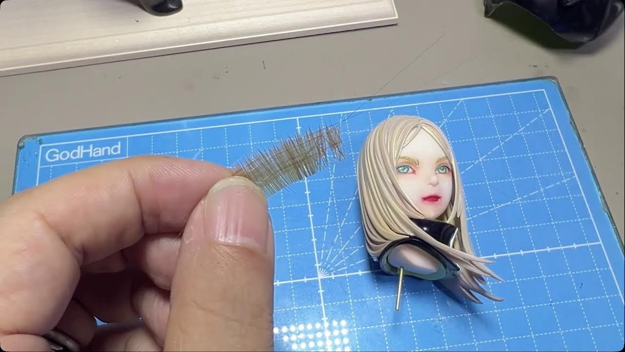 Klondike様 Clones製作17まつげ製作【模型製作&雑談】#ガレージキット