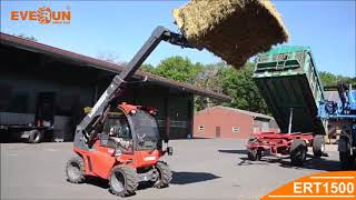 Multiple Attachments Available for the ERT1500 Compact Telehandler