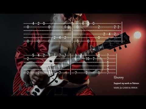 Christmas Music - Jingle Bells [Full Acoustic Guitar Tab by Ebunny] Fingerstyle How to Play