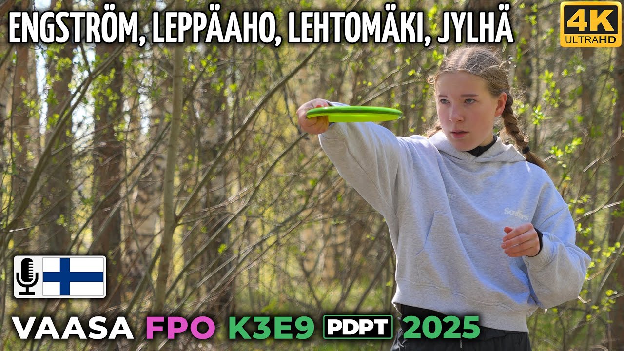 Vaasa FPO K3E9 Pro Tour 2025 | Iida Lehtomäki, Netta Leppäaho, Jenni Engström, Heli Jylhä | PDPT