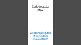 Essaie De Mettre Pause...?