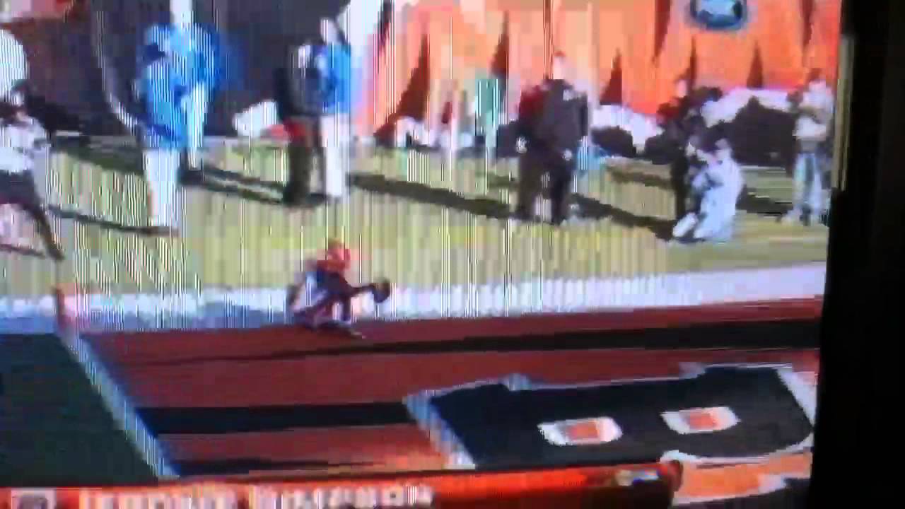 Jerome simpson frontflip over defender in to the endzone