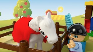 LEGO DUPLO Film and Product Animation Compilation with Farm, Animal, Police, Cars and Trucks themes