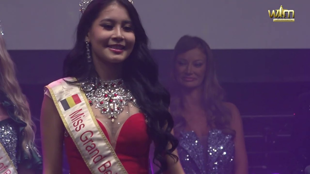 Zomkey Miss Grand Belgium 2021 en Laurine Top Model Belgium 2021 op Miss Grand 2022