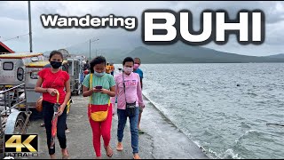 Walking BUHI Camarines Sur Bicol Philippines - Home of the World's Smallest Commercial Fish [4K]