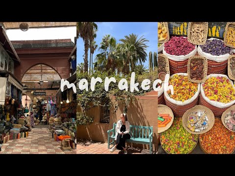 marrakech (morocco) travel vlog ✨🇲🇦☕️💌