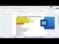 Copy Cut Paste in Microsoft Word | Beginner Guide | MS Word Tutorial