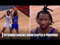 DARRYN PETERSON CLUTCH 🥶 Hits game-tying &amp; go-ahead 3-pointers to beat Texas Tech 😤 | ESPN CBB