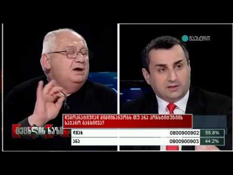 2010 წელს არც ხალხს ჰკითხეს რამე და არც ვენეციის კომისიის დასკვნა გაითვალისწინეს ნაცებმა