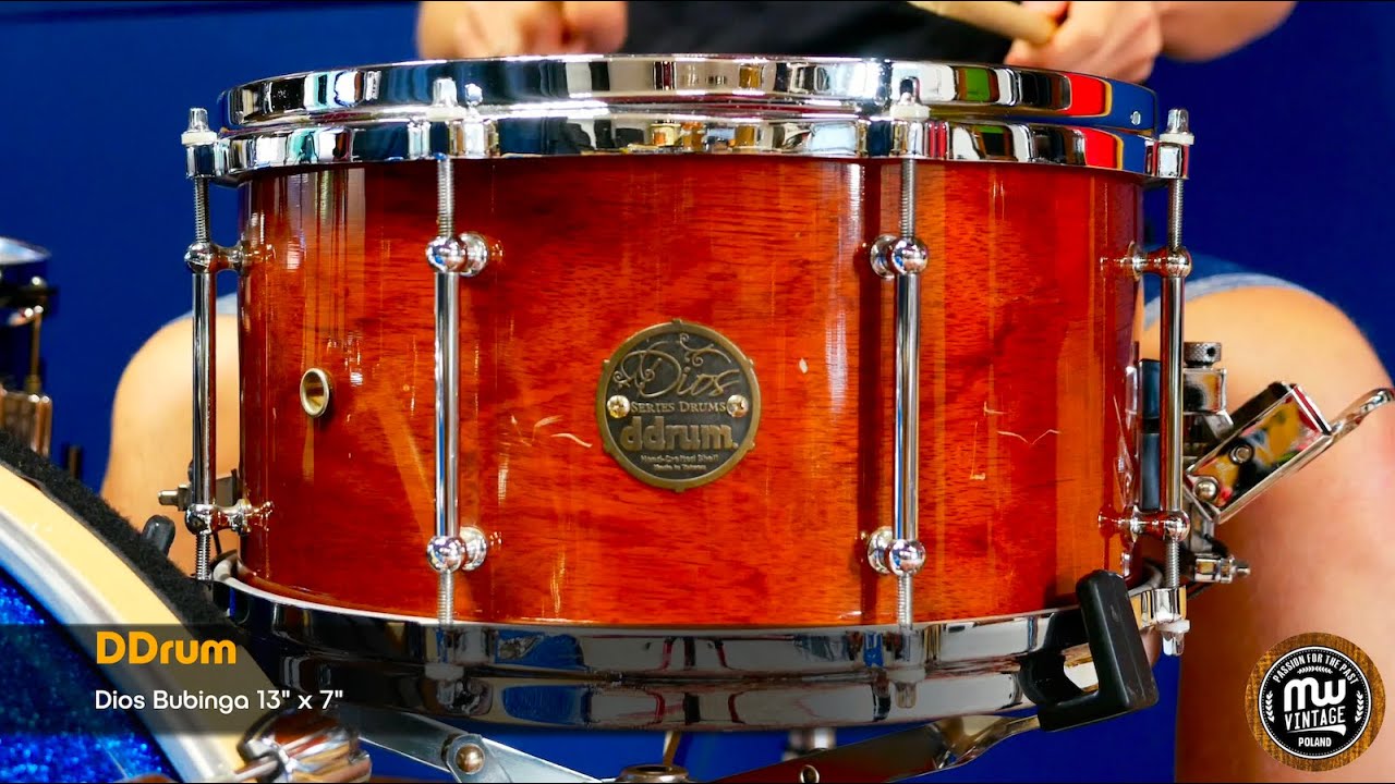 Dios Maple with 22inch bass drum in satin black - YouTube