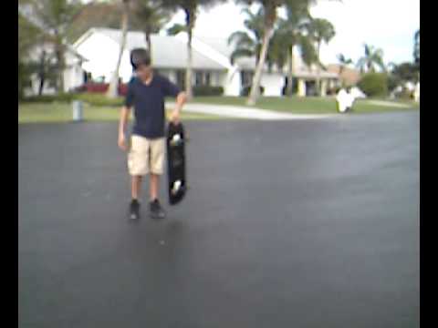 How to do a caveman(skateboarding)