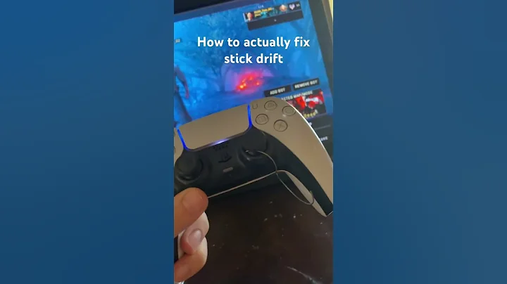 How to actually fix stick drift on a PS5 controller