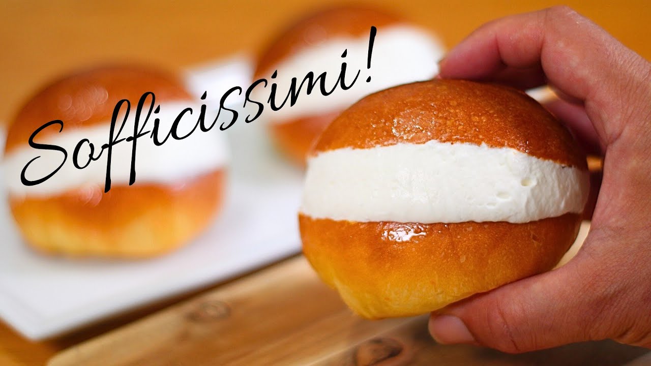 MARITOZZI ALLA PANNA Sofficissimi come in Pasticceria!