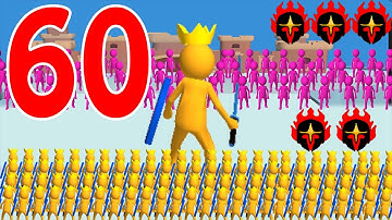 Join Clash 3D - Walkthrough Gameplay 3D iOS Android - new skins, new level #60