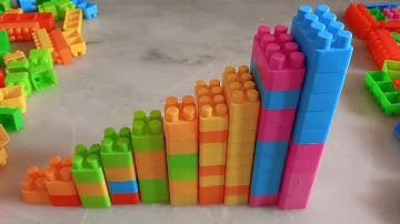 ASMR Building Blocks/ASMR Building Block block game Relaxation Satisfaction #asmr #buildingblocks