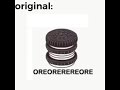 Different types of the oreo meme
