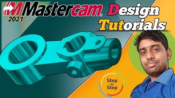Mastercam 2021 Cad Tutorials I Learn 3d Modeling with Easy way #mastercam #programming #cnc #viral
