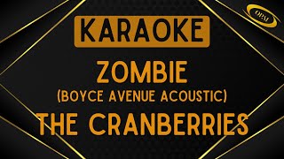 The Cranberries - Zombie (Boyce Avenue Acoustic) [Karaoke]