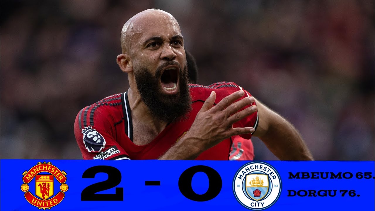 The Manchester derby( Manchester united vs Manchester City)2025/2026 EPL