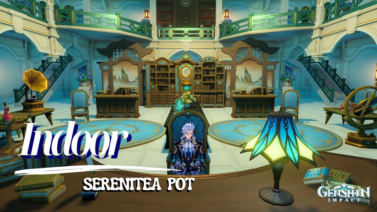 Paimon In A Pot Indoor Teapot ( w/ ID ) || Serenitea Pot #genshinimpact #genshin # ...