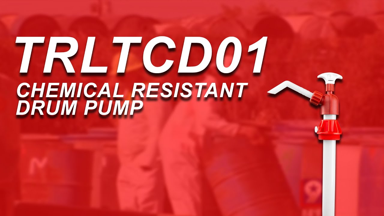 TERA PUMP - TRLTCD01 Lift Action Chemical Resistant Manual Drum Siphon Pump