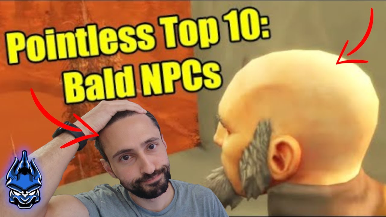 BALDING Streamer FORCED to watch Bald NPC WoW Video by his Chat - YouTube