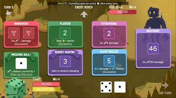 Dicey Dungeons - Using Cornelius
